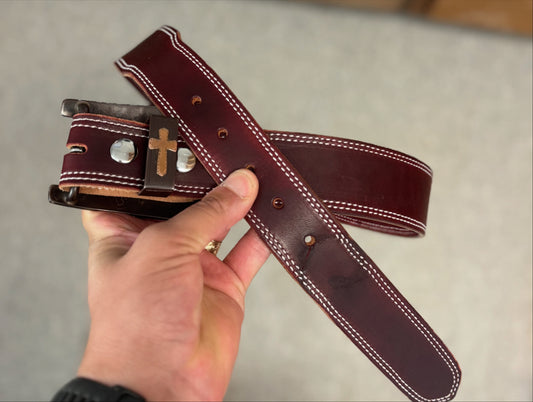 Dress/work belt 1.75x1.5” taper